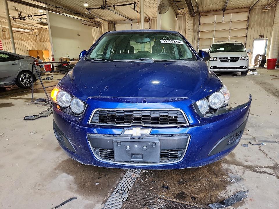 2014 Chevrolet SONIC VIN 1G1JC5SH3E4162113 COPART salvage auction — FRONT END, Pa - Certificate Of Salvage, sold $600 on 2026-07-02 (photo 5)