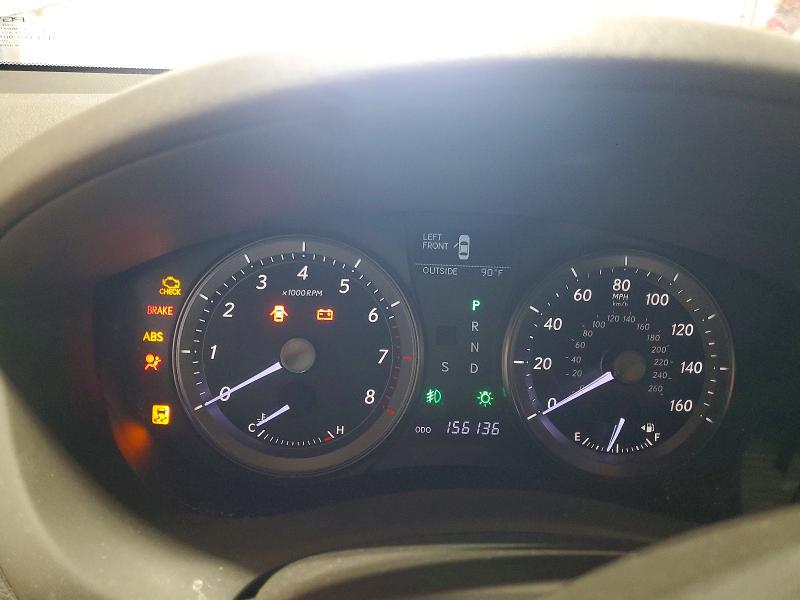 2012 Lexus ES VIN JTHBK1EG3C2472974 COPART salvage auction — MECHANICAL, Mt - Certificate Of Title, sold $1,700 on 2026-07-24 (photo 9)