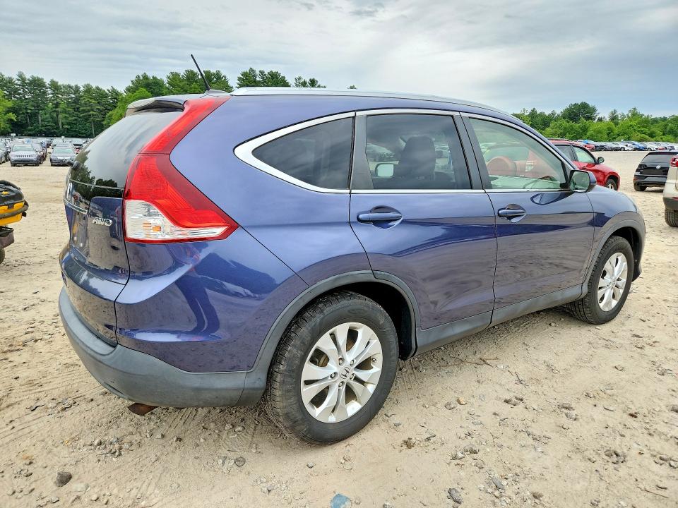 2012 Honda VIN JHLRM4H78CC025187 COPART salvage auction — SIDE, Ma - Cert Of Title-Reconstrctd Coll, sold $2,800 on 2026-07-02 (photo 3)
