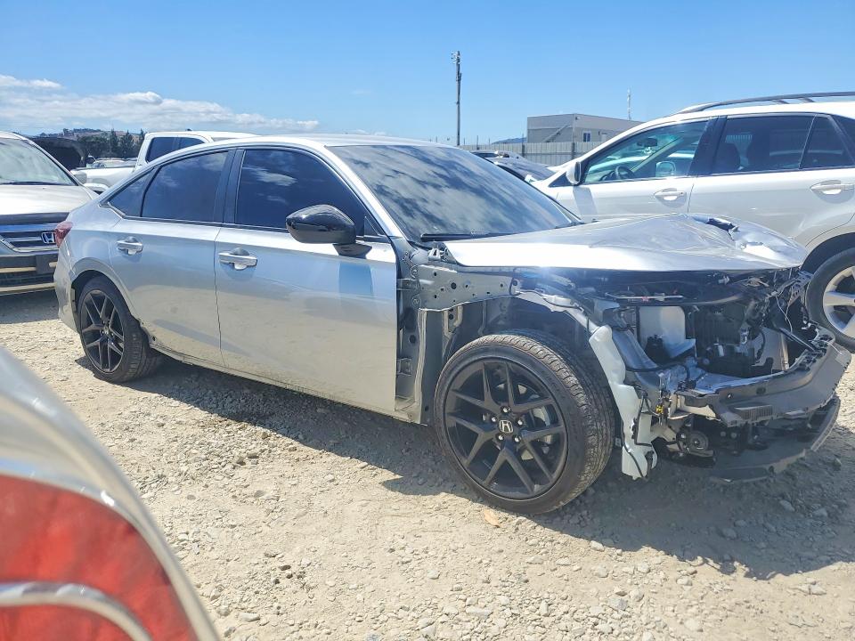 2026 Honda Civic VIN 2HGFE2F5XTH593071 COPART salvage auction — FRONT END, Ca - Salvage Certificate, sold $9,600 on 2026-07-28 (photo 4)