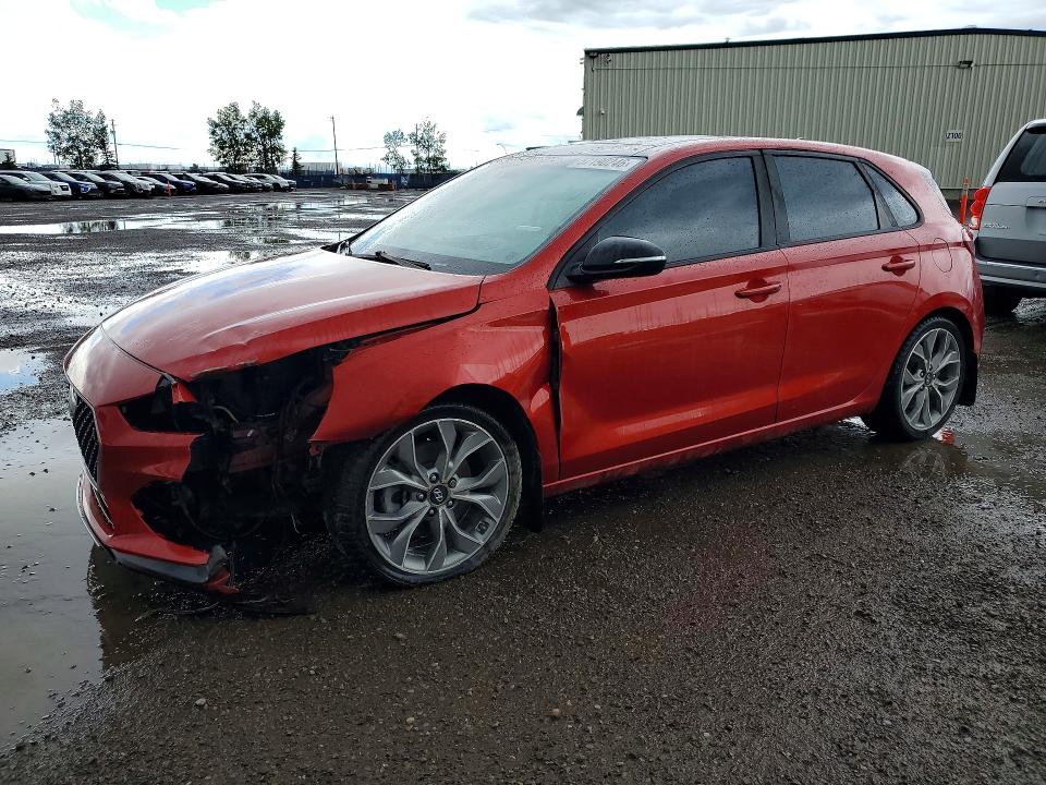 2019 Hyundai Elantra VIN KMHH55LC3KU100737 COPART salvage auction — FRONT END, Ab - Bos - Salvage, sold $3,650 on 2026-07-07 (photo 1)