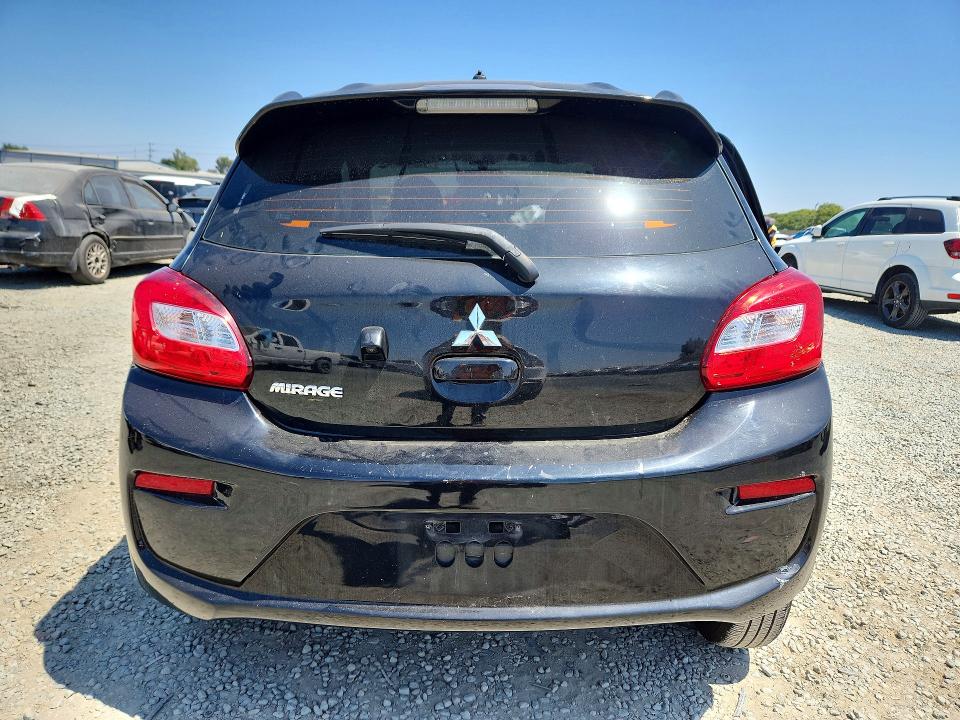 2020 Mitsubishi Mirage VIN ML32A3HJ0LH005714 COPART salvage auction — FRONT END, Ca - Dis/Dlr/Exp Only Clean Title (P), sold $300 on 2026-07-02 (photo 6)