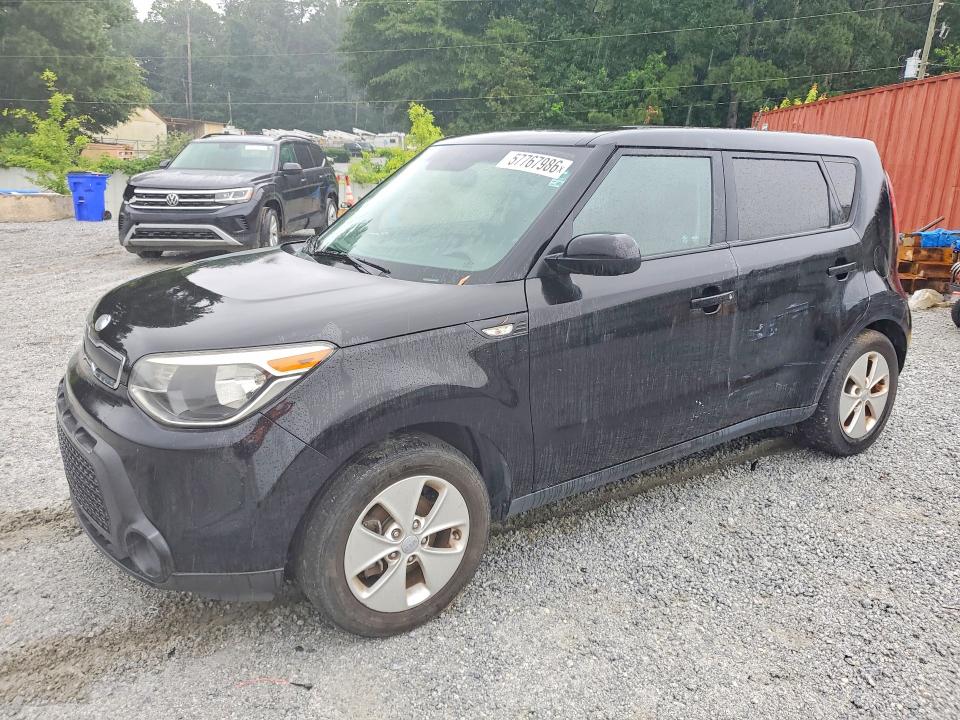 2014 Kia Soul VIN KNDJN2A22E7003420 COPART salvage auction — MECHANICAL, Ga - Certificate Of Title, sold $775 on 2026-07-06 (photo 1)