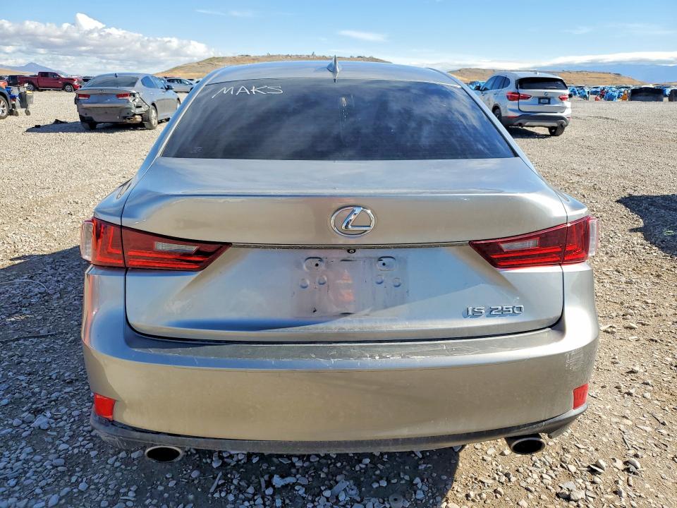 2015 Lexus Is VIN JTHBF1D24F5048300 COPART salvage auction — FRONT END, Ut - Salvage Certificate, sold $3,000 on 2026-08-21 (photo 6)