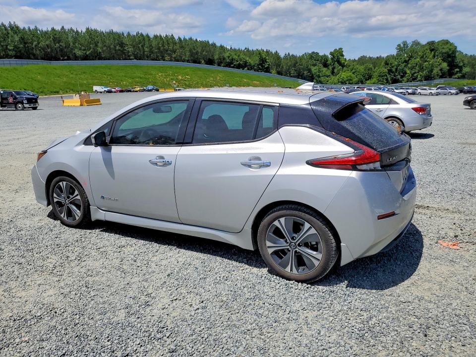 2019 Nissan Leaf VIN 1N4AZ1CP3KC307694 COPART salvage auction — FRONT END, Nc - Salvage Certificate Of Title, sold $650 on 2026-07-09 (photo 2)