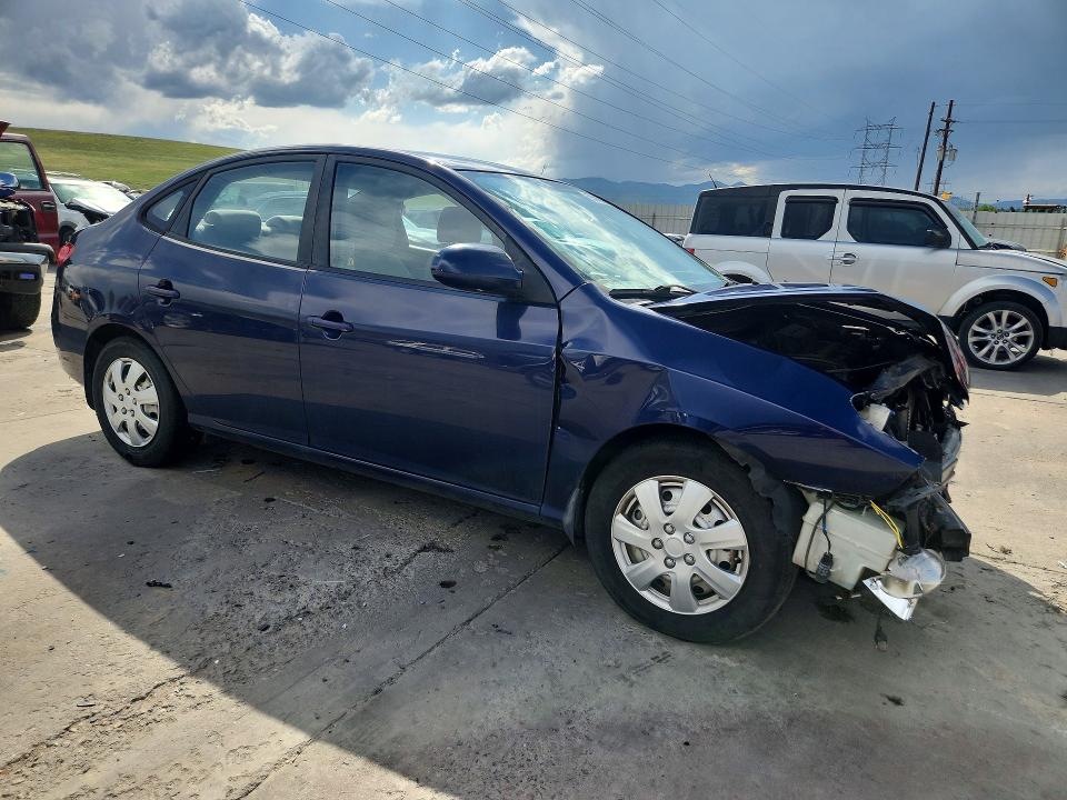 2010 Hyundai Elantra VIN KMHDU4AD6AU087889 COPART salvage auction — FRONT END, CO - SALVAGE TITLE, sold $275 on 2026-07-13 (photo 4)