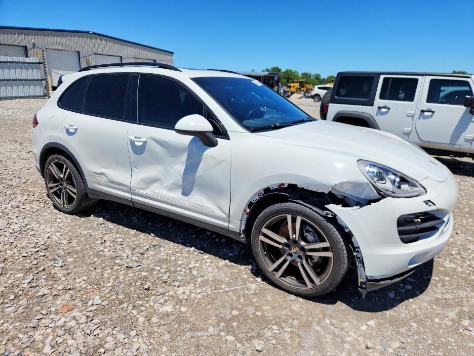 2012 Porsche Cayenne VIN WP1AB2A22CLA49955 COPART salvage auction — FRONT END, Il - Salvage Certificate, sold $1,900 on 2026-07-15 (photo 4)