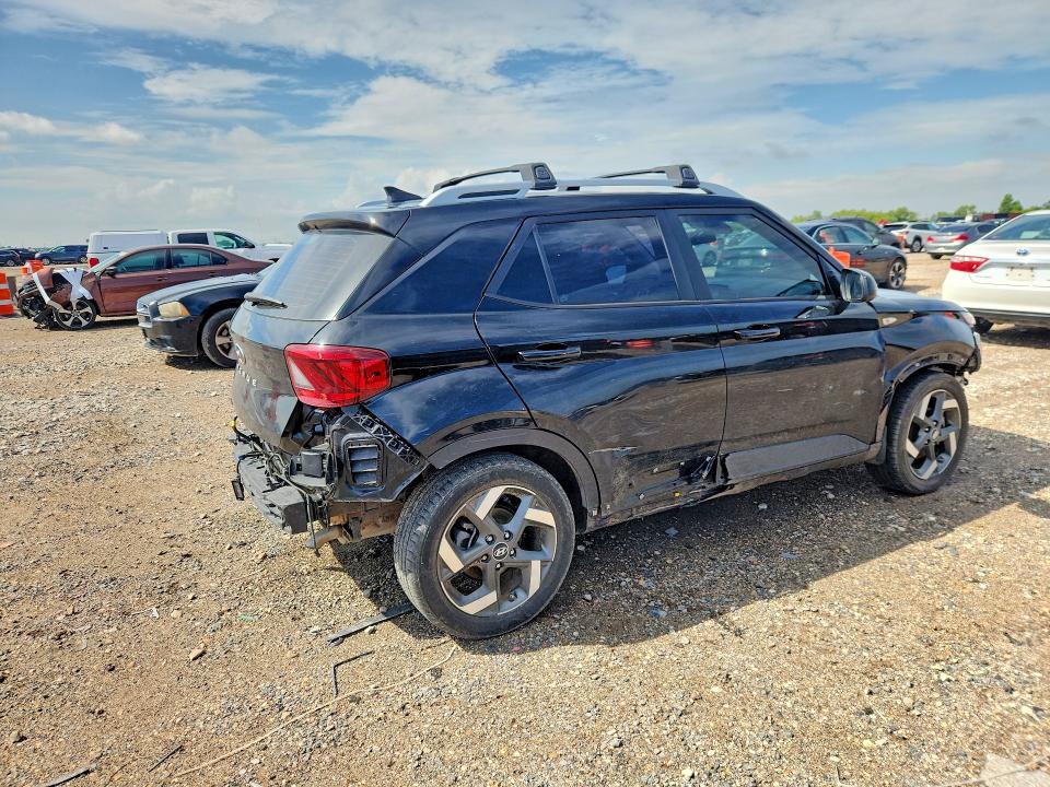 2022 Hyundai Venue VIN KMHRC8A30NU204217 COPART salvage auction — FRONT END, Tx - Salvage Vehicle Title, sold $2,700 on 2026-07-09 (photo 3)