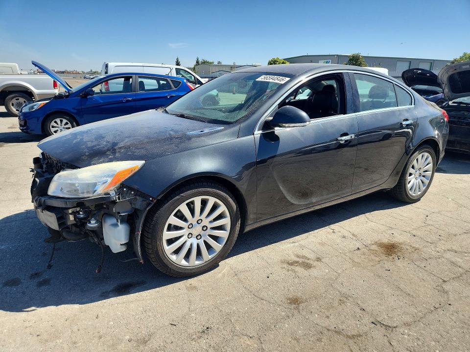 2012 Buick Regal VIN 2G4GS5EV7C9203418 COPART salvage auction — FRONT END, CA - SALVAGE CERTIFICATE, sold $700 on 2026-07-02 (photo 1)