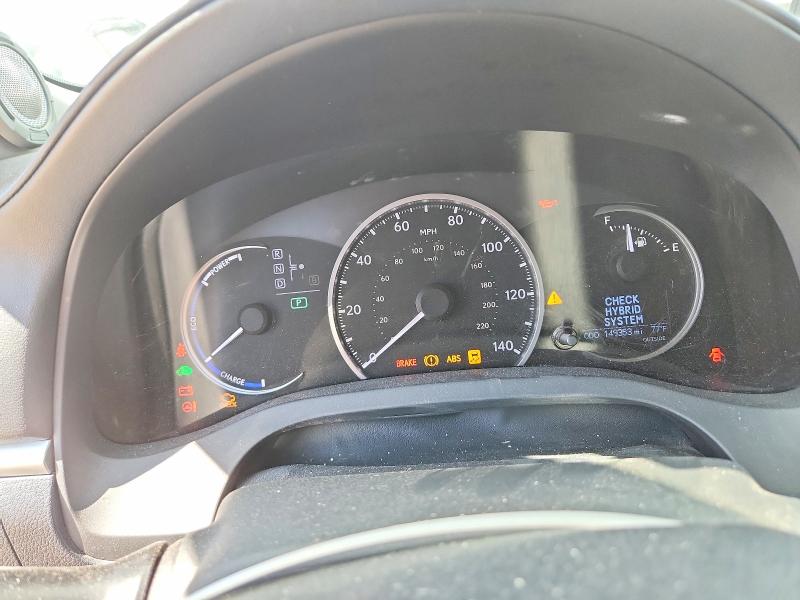 2012 Lexus Ct VIN JTHKD5BH9C2062128 COPART salvage auction — FRONT END, Ut - Certificate Of Title, sold $2,300 on 2026-07-02 (photo 9)