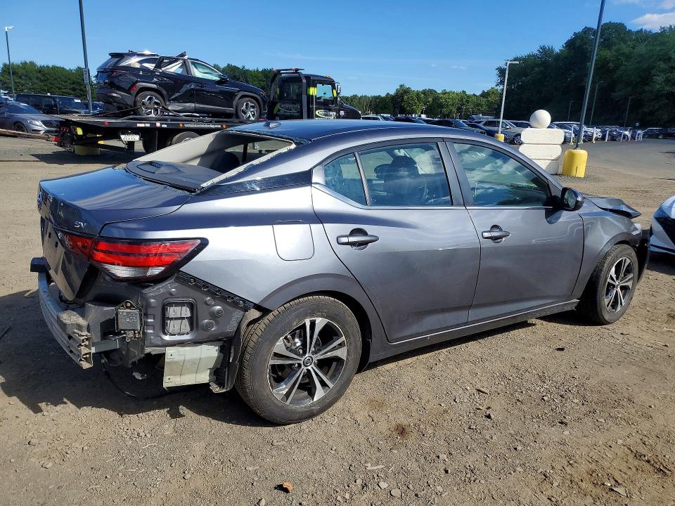 2023 Nissan Sentra VIN 3N1AB8CV9PY262221 COPART salvage auction — ALL OVER, Va - Cert Of Title - Salvage, sold $700 on 2026-07-02 (photo 3)