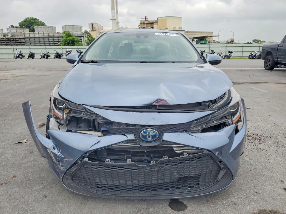 2021 Toyota Corolla VIN JTDEAMDE4MJ006674 COPART salvage auction — FRONT END, Salvage Title, sold $5,100 on 2026-07-24 (photo 5)