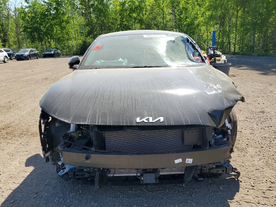 2025 Kia K4 VIN 3KPFT4DEXSE106688 COPART salvage auction — FRONT END, ON - PERMIT SALVAGE, sold $3,400 on 2026-07-09 (photo 5)