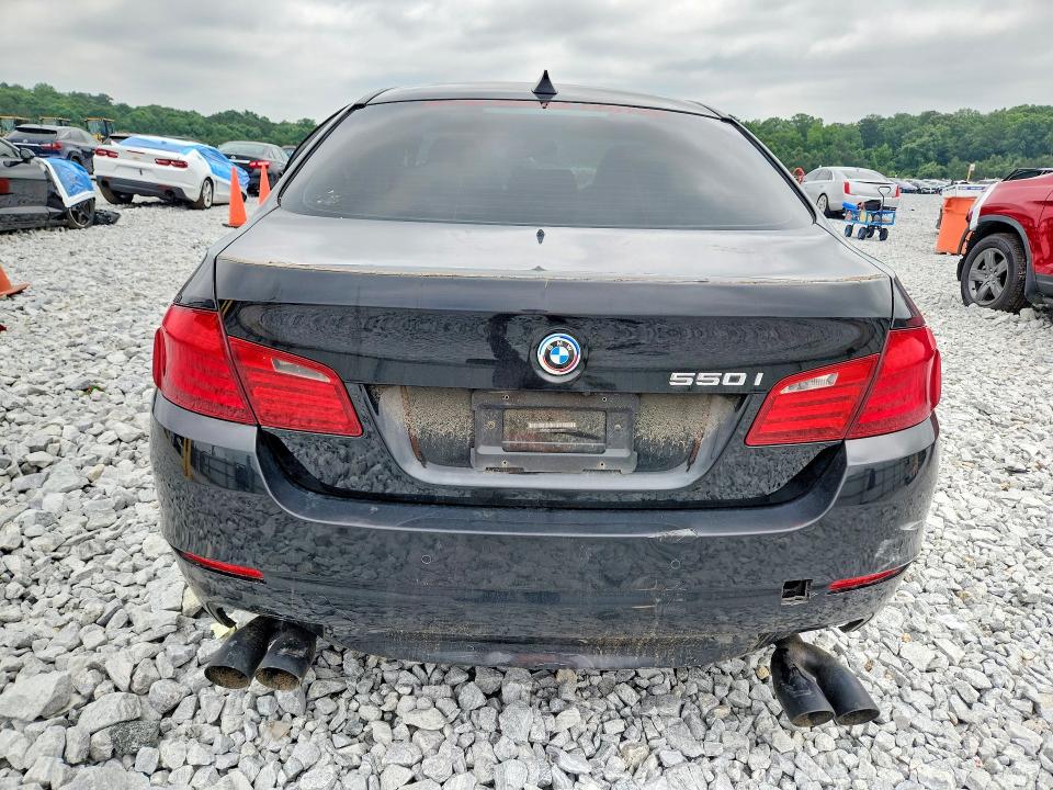 2011 BMW 5er VIN WBAFR9C52BC270258 COPART salvage auction — SIDE, GA - CERT OF TITLE-SALVAGE, sold $1,100 on 2026-07-30 (photo 6)