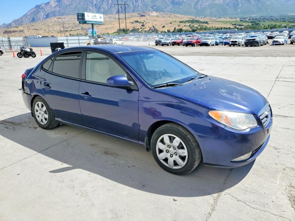 2008 Hyundai Elantra VIN KMHDU46D28U570203 COPART salvage auction — REAR END, UT - SALVAGE CERTIFICATE, sold $650 on 2026-07-20 (photo 4)