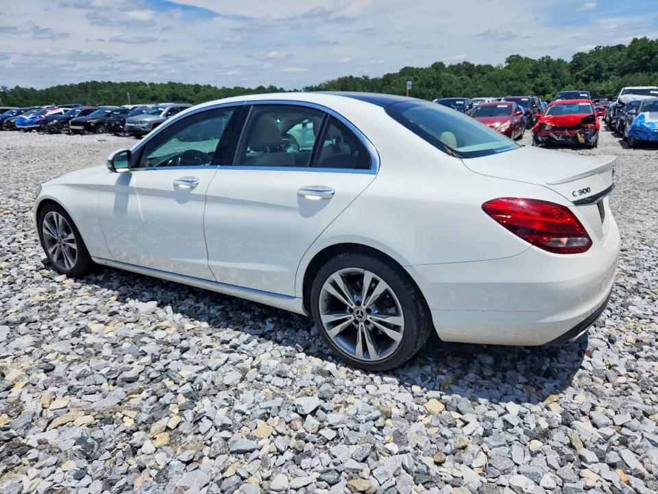 2018 Mercedes-benz C-klasse VIN WDDWF4JB3JR330833 COPART salvage auction — FRONT END, Ga - Cert Of Title-Salvage, sold $5,400 on 2026-08-11 (photo 2)