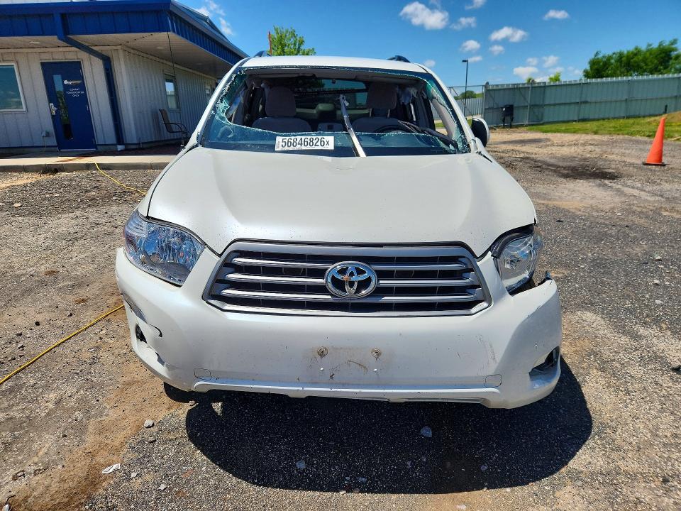 2008 Toyota Highlander VIN JTEES41AX82031329 COPART salvage auction — ROLLOVER, Wi - Junked Vehicle Bill Of Sale, sold $600 on 2026-07-28 (photo 5)