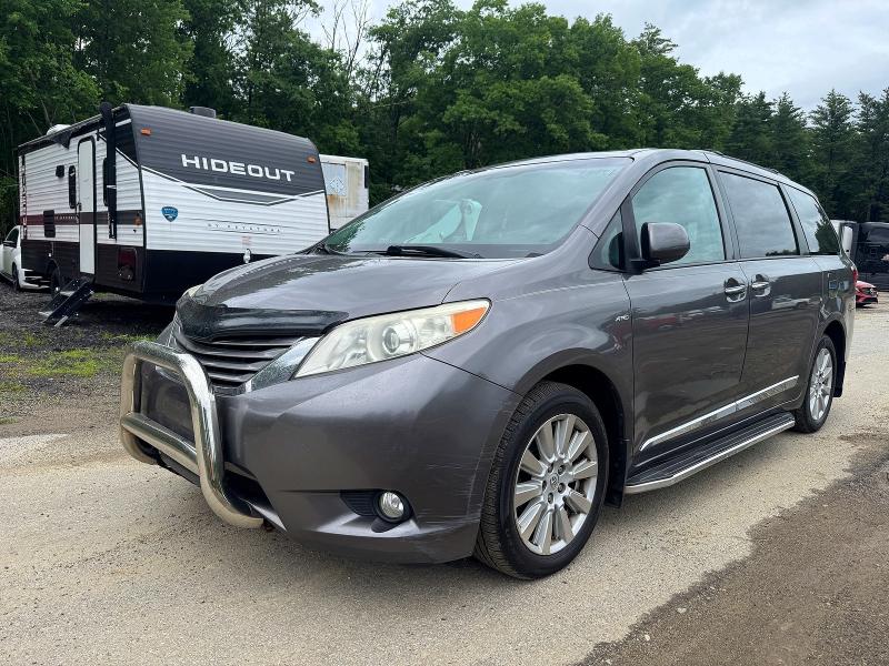 2017 Toyota VIN 5TDDZ3DC2HS167093 COPART salvage auction — NORMAL WEAR, In - Certificate Of Title (P), sold $6,300 on 2026-07-21 (photo 2)