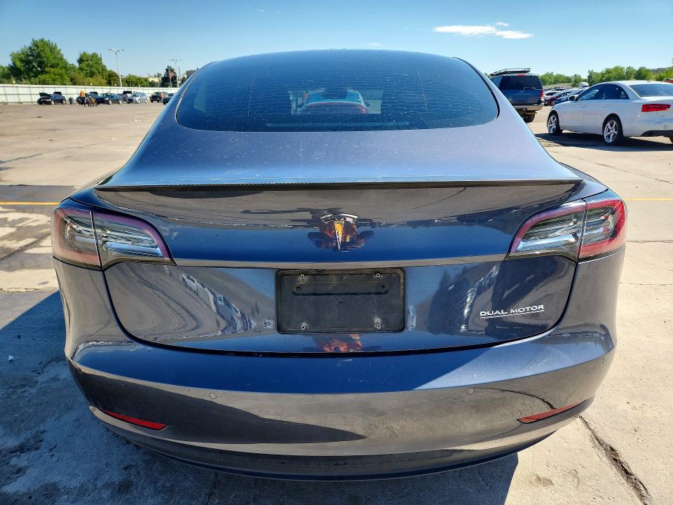 2022 Tesla VIN 5YJ3E1EC6NF277798 COPART salvage auction — FRONT END, CO - PUBLIC - SALVAGE TITLE, sold $10,100 on 2026-07-20 (photo 6)