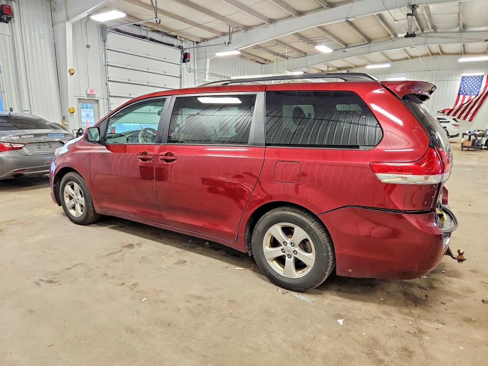 2013 Toyota VIN 5TDKK3DC4DS386840 COPART salvage auction — REAR END, Mn - Cert Of Title-Salvage, sold $250 on 2026-07-16 (photo 2)