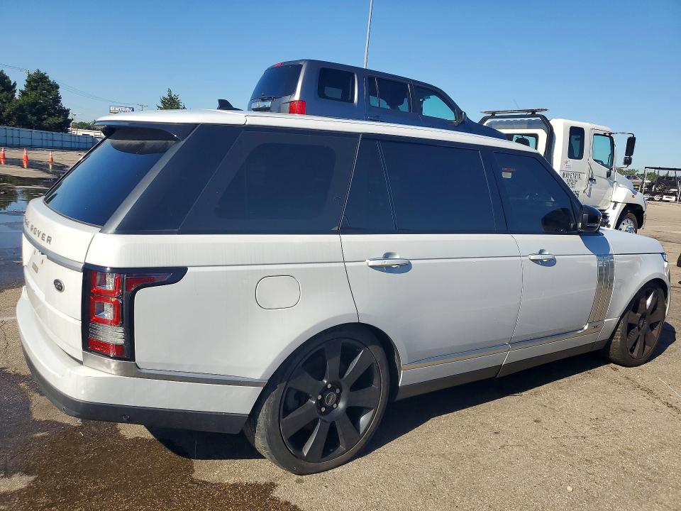 2016 Land rover RANGE ROVER VIN SALGV3EF1GA300898 COPART salvage auction — MINOR DENT/SCRATCHES, Oh - Certificate Of Title (P), sold $10,700 on 2026-07-24 (photo 3)