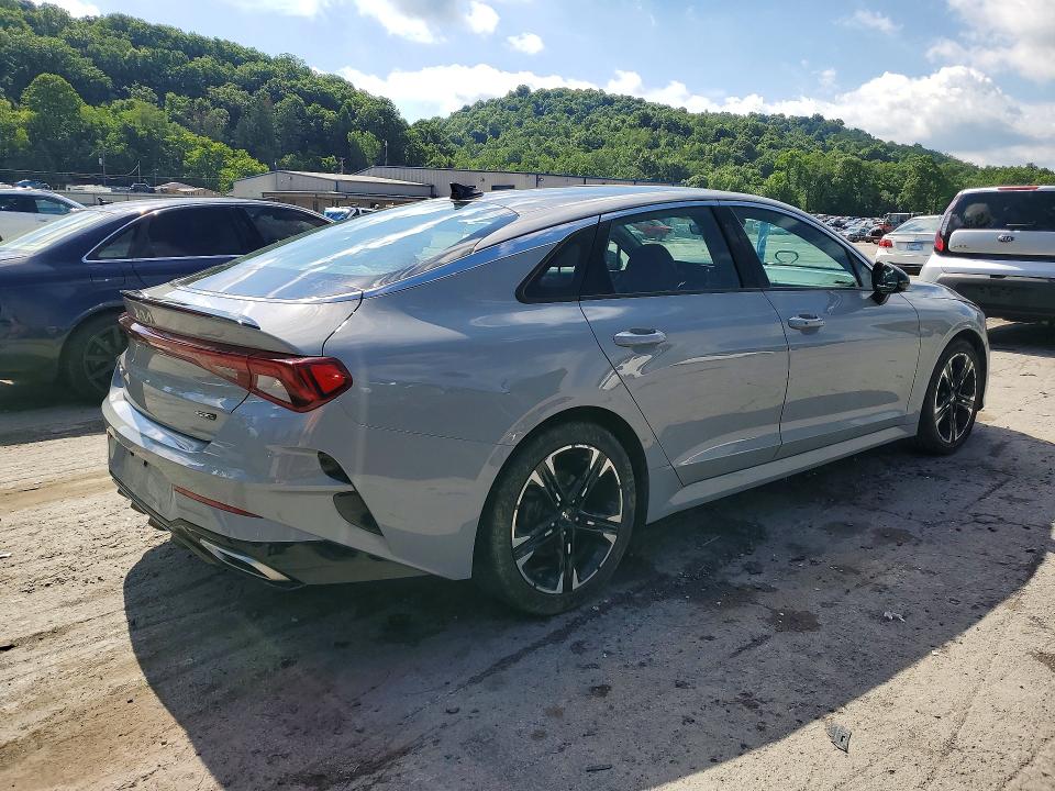 2022 Kia K5 VIN 5XXG64J24NG124184 COPART salvage auction — FRONT END, Pa - Certificate Of Salvage, sold $3,300 on 2026-07-23 (photo 3)