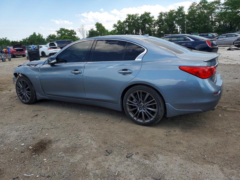 2016 Infiniti Q50 VIN JN1FV7ARXGM450696 COPART salvage auction — FRONT END, Pa - Cert Of Salvage-R=Reconstructe, sold $2,850 on 2026-07-28 (photo 2)