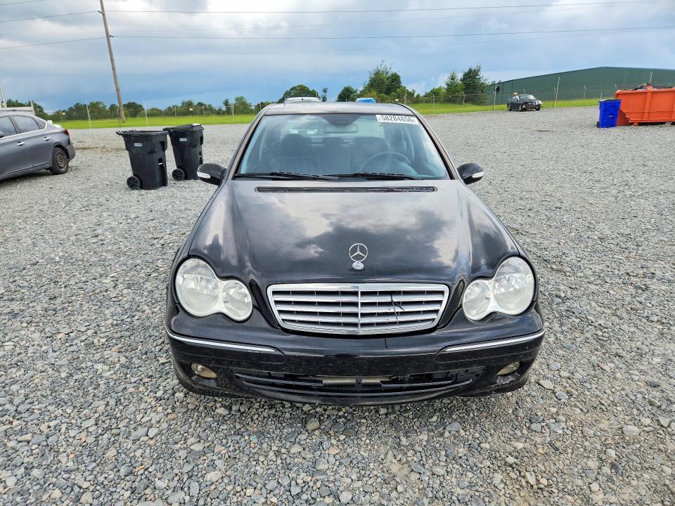 2005 Mercedes-benz C-klasse VIN WDBRF61J65A724744 COPART salvage auction — REAR END, Ga - Cert Of Title-Salvage, sold $375 on 2026-08-18 (photo 5)