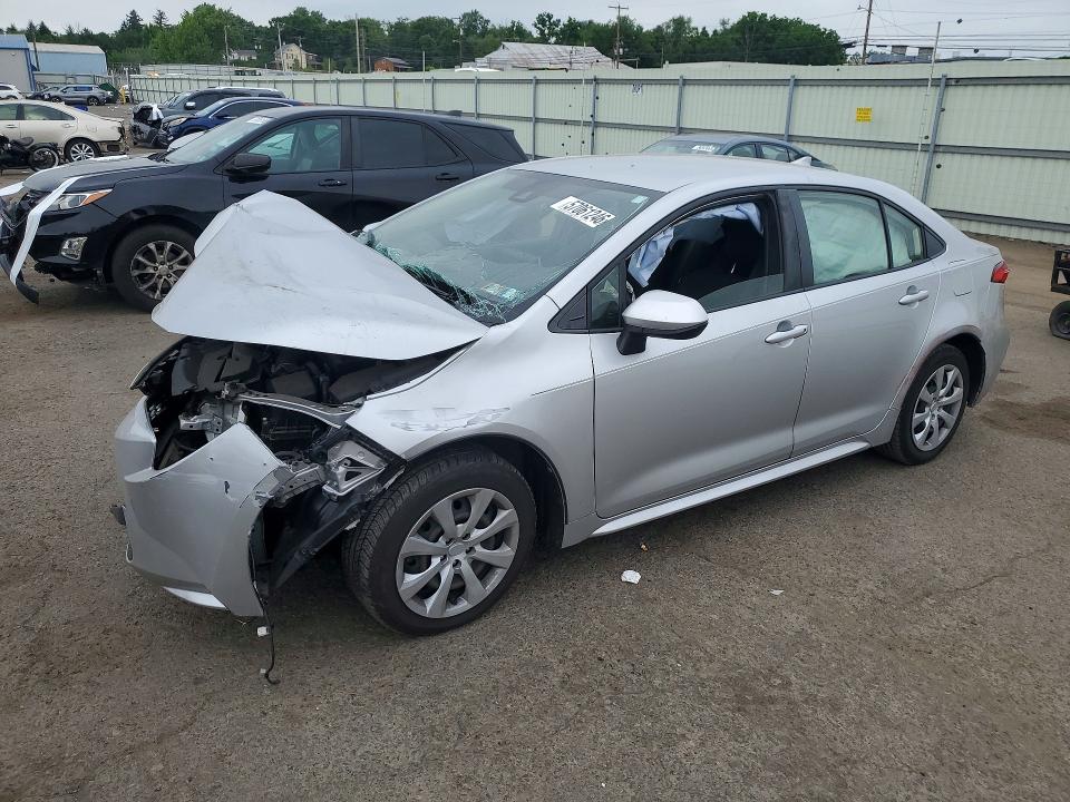2020 Toyota Corolla VIN JTDEPRAE2LJ023374 COPART salvage auction — FRONT END, PA - CERTIFICATE OF SALVAGE, sold $175 on 2026-07-24 (photo 1)