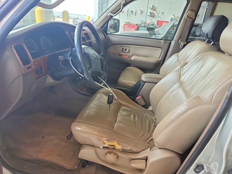 2001 Toyota 4runner VIN JT3HN86R010345186 COPART salvage auction — FRONT END, Ne - Cert Of Title-Salvage, sold $1,400 on 2026-07-14 (photo 7)