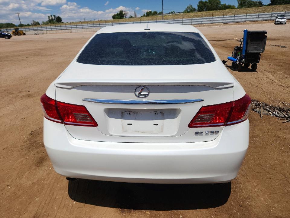 2011 Lexus ES VIN JTHBK1EG9B2419646 COPART salvage auction — REAR END, Co - Salvage Title, sold $3,050 on 2026-07-27 (photo 6)