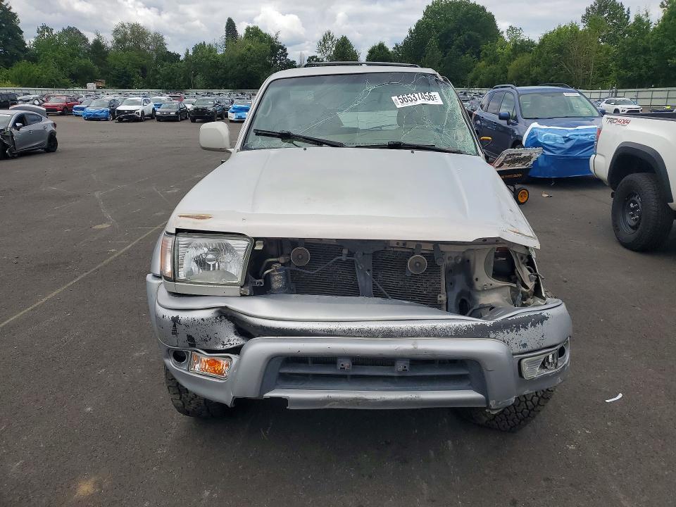 2000 Toyota 4runner VIN JT3HN87RXY9035020 COPART salvage auction — ROLLOVER, Or - Salvage Title Certificate, sold $1,050 on 2026-07-20 (photo 5)