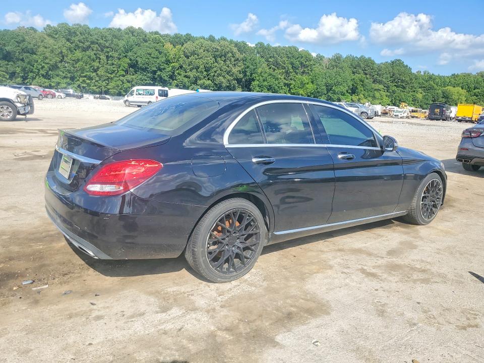2016 Mercedes-benz C-klasse VIN WDDWF4JB0GR151965 COPART salvage auction — FRONT END, La - Certificate Of Title (P), sold $3,350 on 2026-07-24 (photo 3)