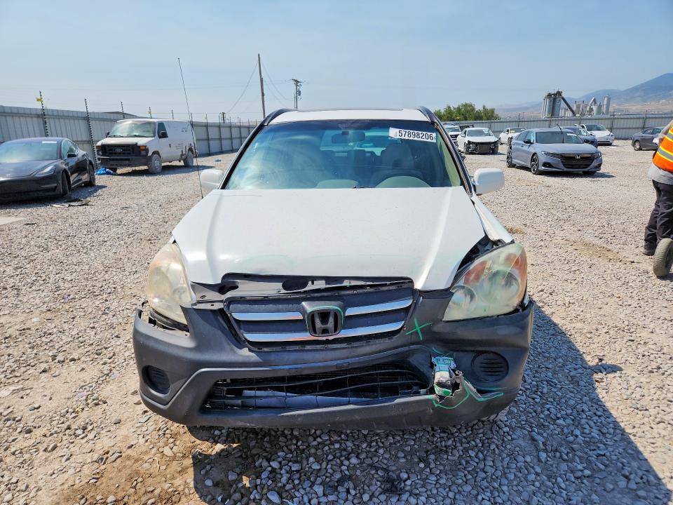2006 Honda Cr-v VIN JHLRD78866C049034 COPART salvage auction — FRONT END, Ut - Salvage Certificate, sold $1,350 on 2026-07-28 (photo 5)