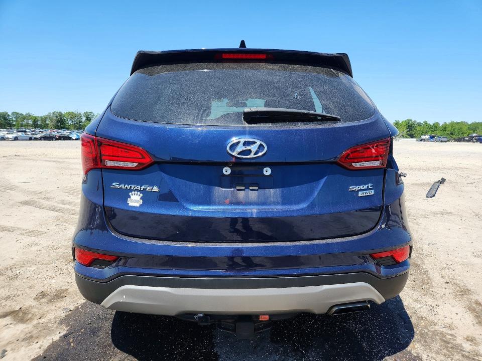 2017 Hyundai Santa fe VIN 5XYZTDLBXHG472554 COPART salvage auction — SIDE, Va - Cert Of Title - Salvage, sold $2,800 on 2026-07-29 (photo 6)