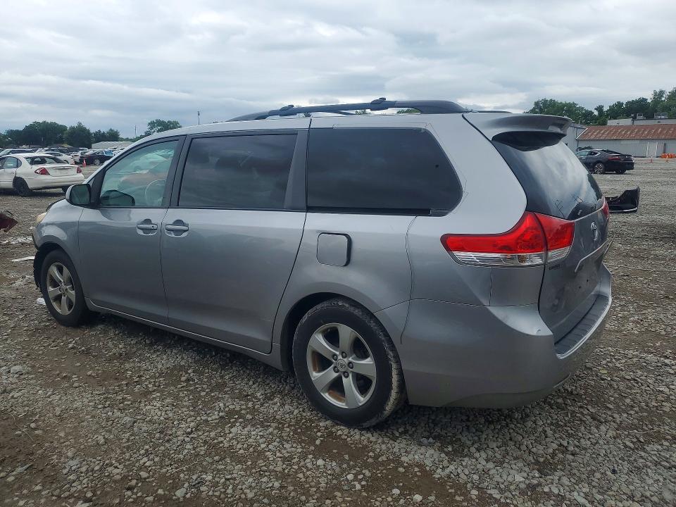 2011 Toyota Sienna VIN 5TDKK3DC0BS158833 COPART salvage auction — FRONT END, Oh - Cert Of Title-Salvage, sold $1,500 on 2026-07-07 (photo 2)