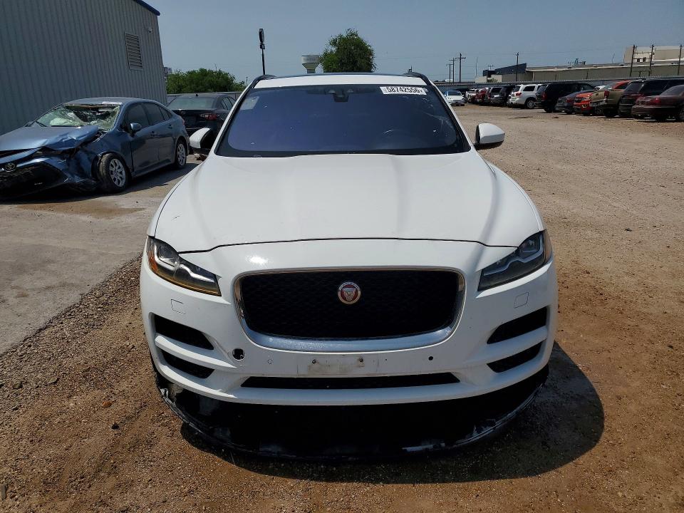 2018 Jaguar F-pace VIN SADCK2FX5JA282644 COPART salvage auction — FRONT END, Fl - Certificate Of Title, sold $4,200 on 2026-07-22 (photo 5)