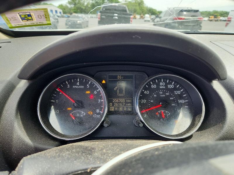 2012 Nissan Rogue sport VIN JN8AS5MV4CW383772 COPART salvage auction — FRONT END, Nj - Cert Of Title-Salvage, sold $125 on 2026-07-28 (photo 9)