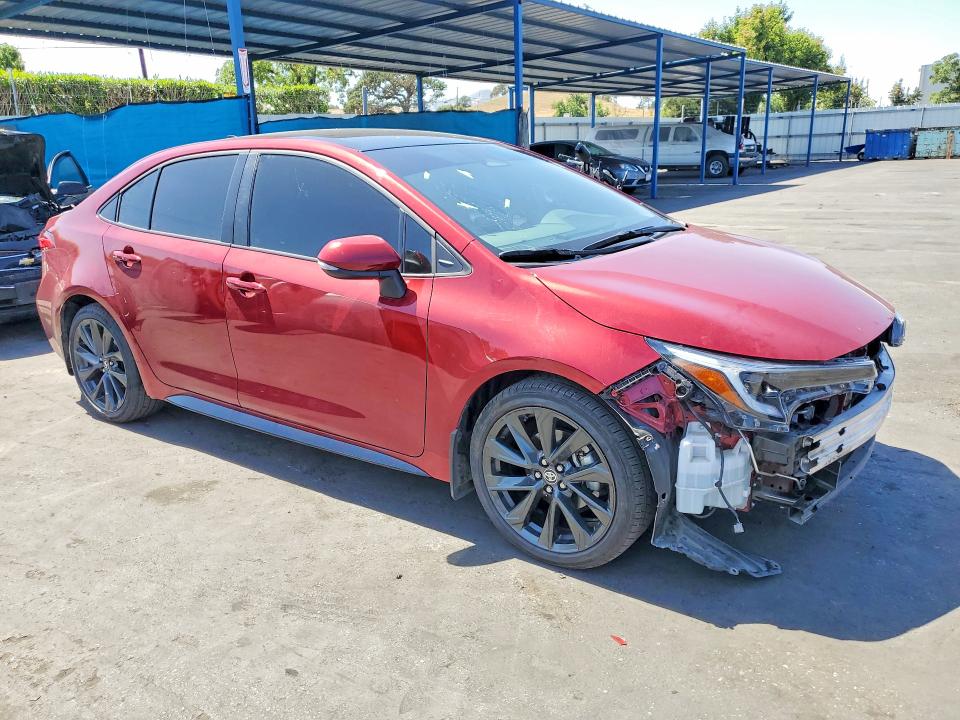 2025 Toyota Corolla VIN 5YFS4MCE4SP250586 COPART salvage auction — UNDERCARRIAGE, Ca - Salvage Certificate, sold $375 on 2026-07-28 (photo 4)