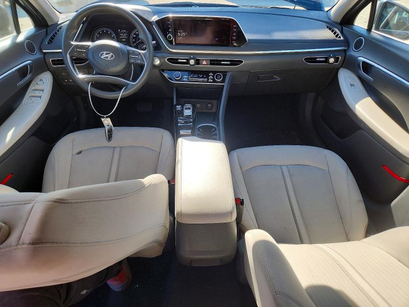 2023 Hyundai Sonata VIN KMHL64JA8PA289736 COPART salvage auction — REAR END, Va - Cert Of Title - Salvage, sold $5,300 on 2026-07-28 (photo 8)