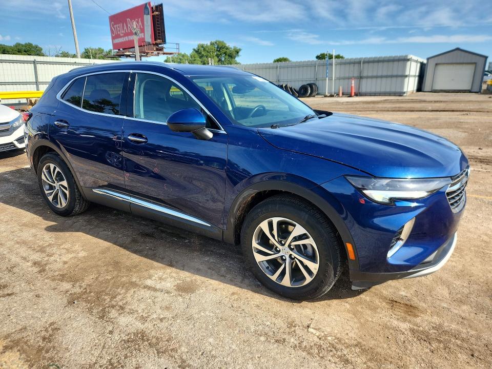 2023 Buick Envision VIN LRBFZNR46PD074303 COPART salvage auction — FRONT END, Ar - Cert Of Title-Salvage, sold $200 on 2026-07-27 (photo 4)