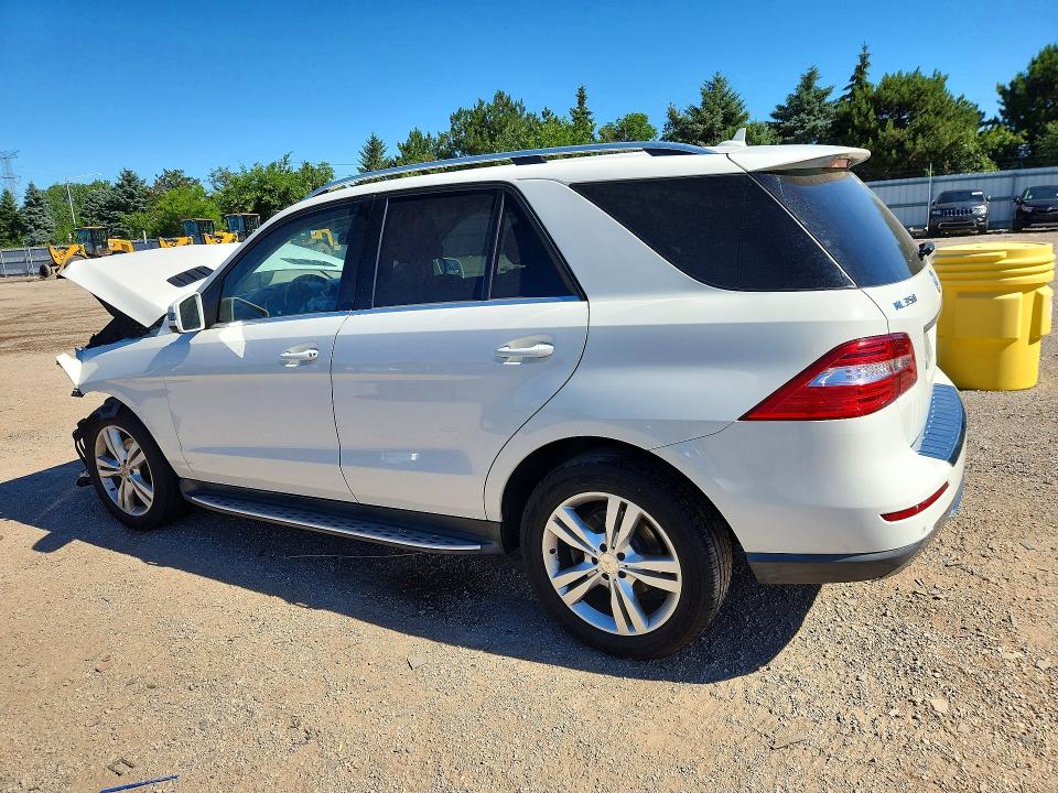 2013 Mercedes-benz M-klasse VIN 4JGDA5HB4DA206984 COPART salvage auction — FRONT END, Il - Salvage Certificate, sold $225 on 2026-07-28 (photo 2)