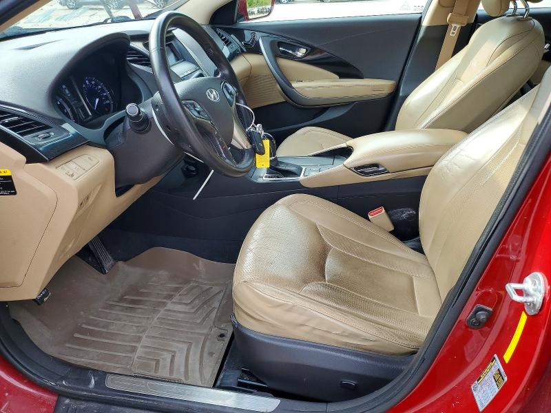 2014 Hyundai Azera VIN KMHFG4JG6EA351601 COPART salvage auction — FRONT END, Wv - Salvage Certificate, sold $625 on 2026-07-09 (photo 7)