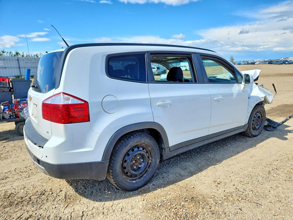 2012 Chevrolet Orlando VIN KL77P2EM6CK609973 COPART salvage auction — FRONT END, Ab - Bos - Salvage, sold $375 on 2026-07-09 (photo 3)