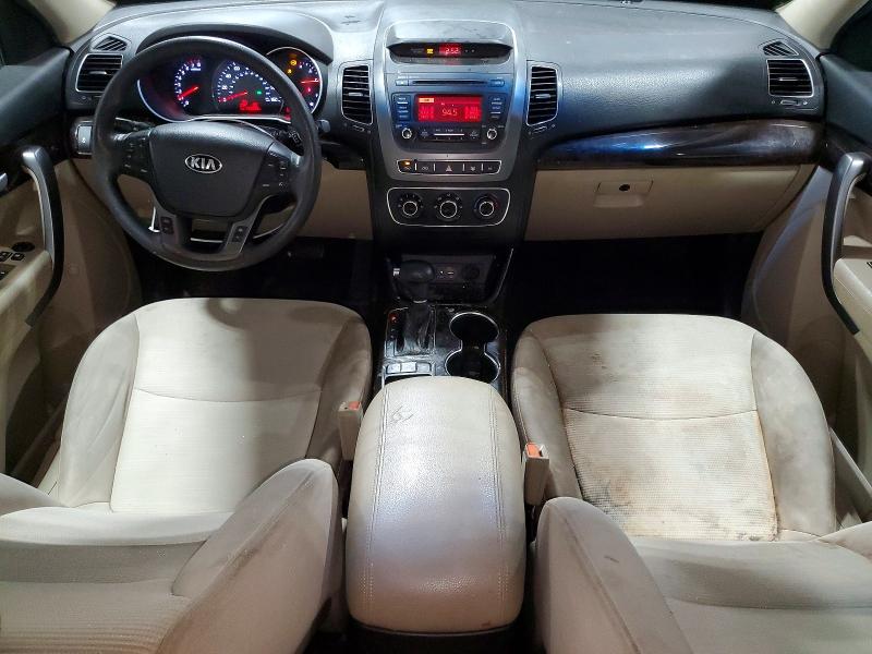 2015 Kia Sorento VIN 5XYKT3A62FG590077 COPART salvage auction — HAIL, Salvage Title, sold $1,200 on 2026-07-21 (photo 8)