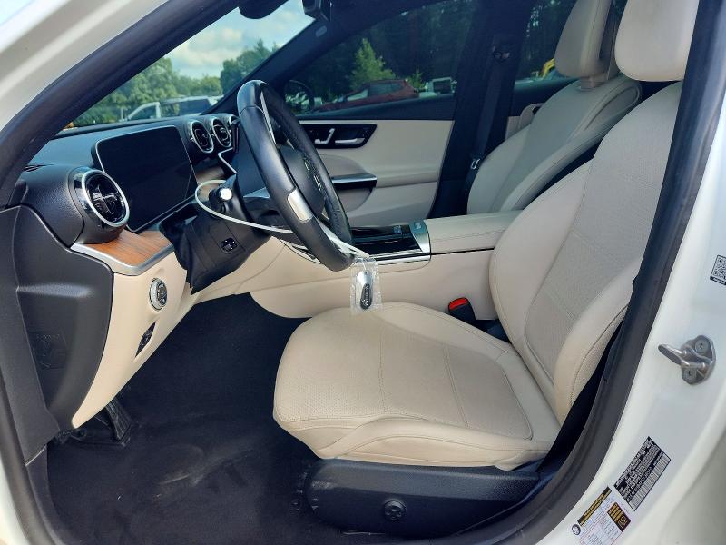 2023 Mercedes-benz C-klasse VIN W1KAF4HB4PR138510 COPART salvage auction — FRONT END, In - Certificate Of Title, sold $16,500 on 2026-07-08 (photo 7)