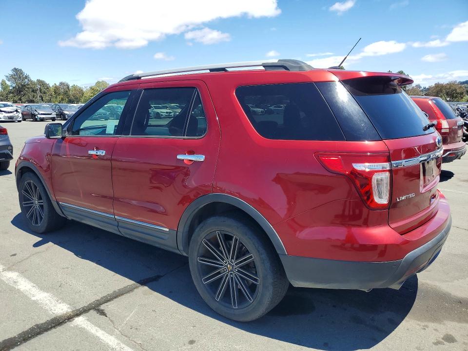 2015 Ford Explorer VIN 1FM5K7F83FGB42389 COPART salvage auction — MINOR DENT/SCRATCHES, Ca - Dis/Dlr/Exp Only Clean Title, sold $1,150 on 2026-07-10 (photo 2)