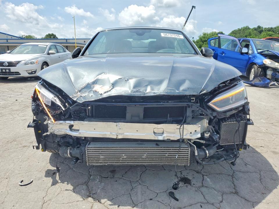 2018 Audi Rs5 VIN WAU24GF5XJN012098 COPART salvage auction — FRONT END, Tn - Salvage Certificate, sold $7,400 on 2026-07-08 (photo 5)