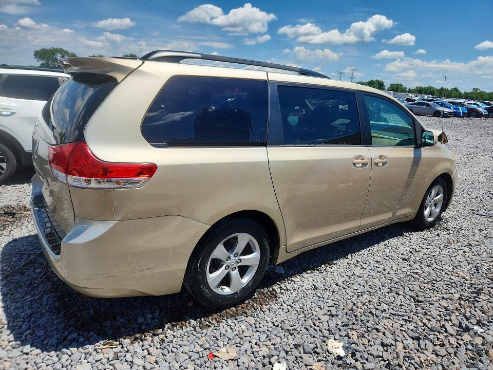 2013 Toyota VIN 5TDKK3DC2DS337751 COPART salvage auction — FRONT END, Il - Salvage Certificate, sold $1,100 on 2026-07-27 (photo 3)