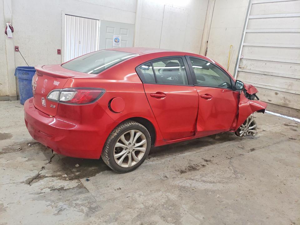 2011 Mazda 3 VIN JM1BL1U59B1451386 COPART salvage auction — FRONT END, TN - SALVAGE CERTIFICATE, sold $175 on 2026-07-21 (photo 3)